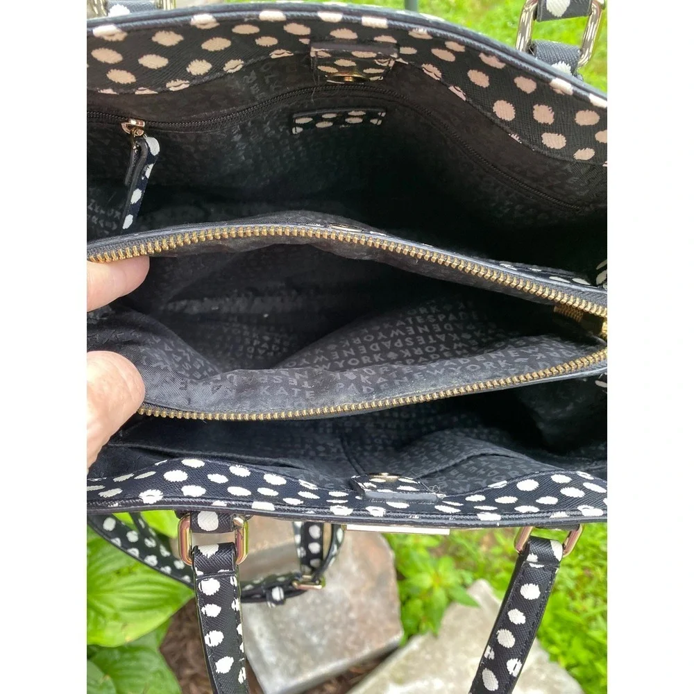 Kate‎ Spade Bag Laurel Way Evangelie Satchel Musical Dot Polka Dot Crossbody